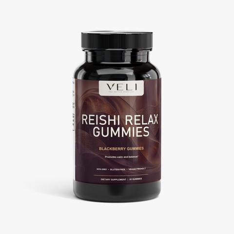 Reishi Relax Gummies by VELI, front product view