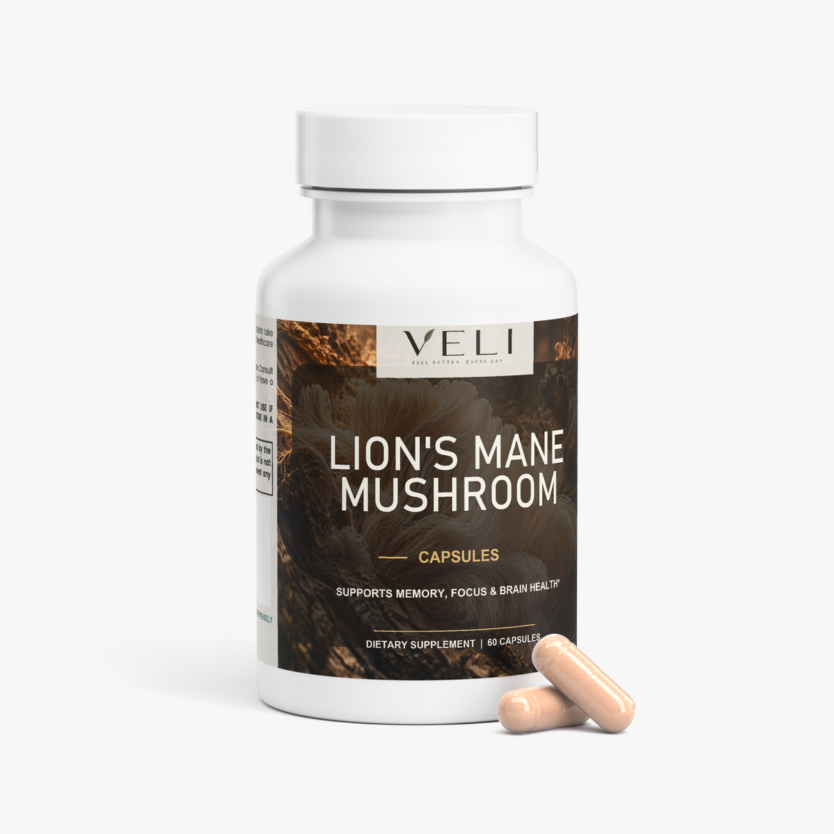 Lion's Mane Mushroom by VELI, angled product view