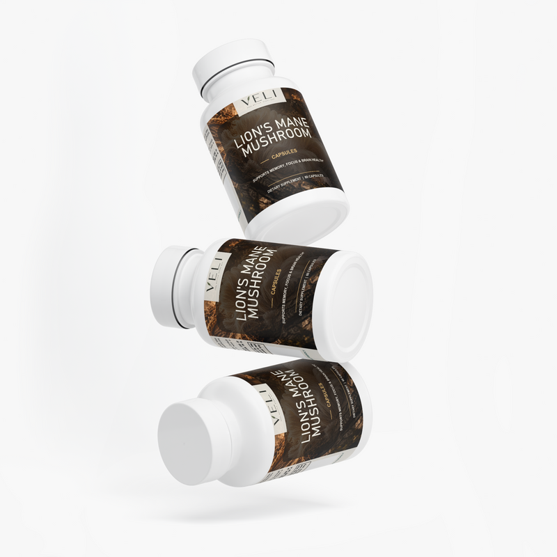 Lion's Mane Mushroom by VELI, packaging detail, view 3