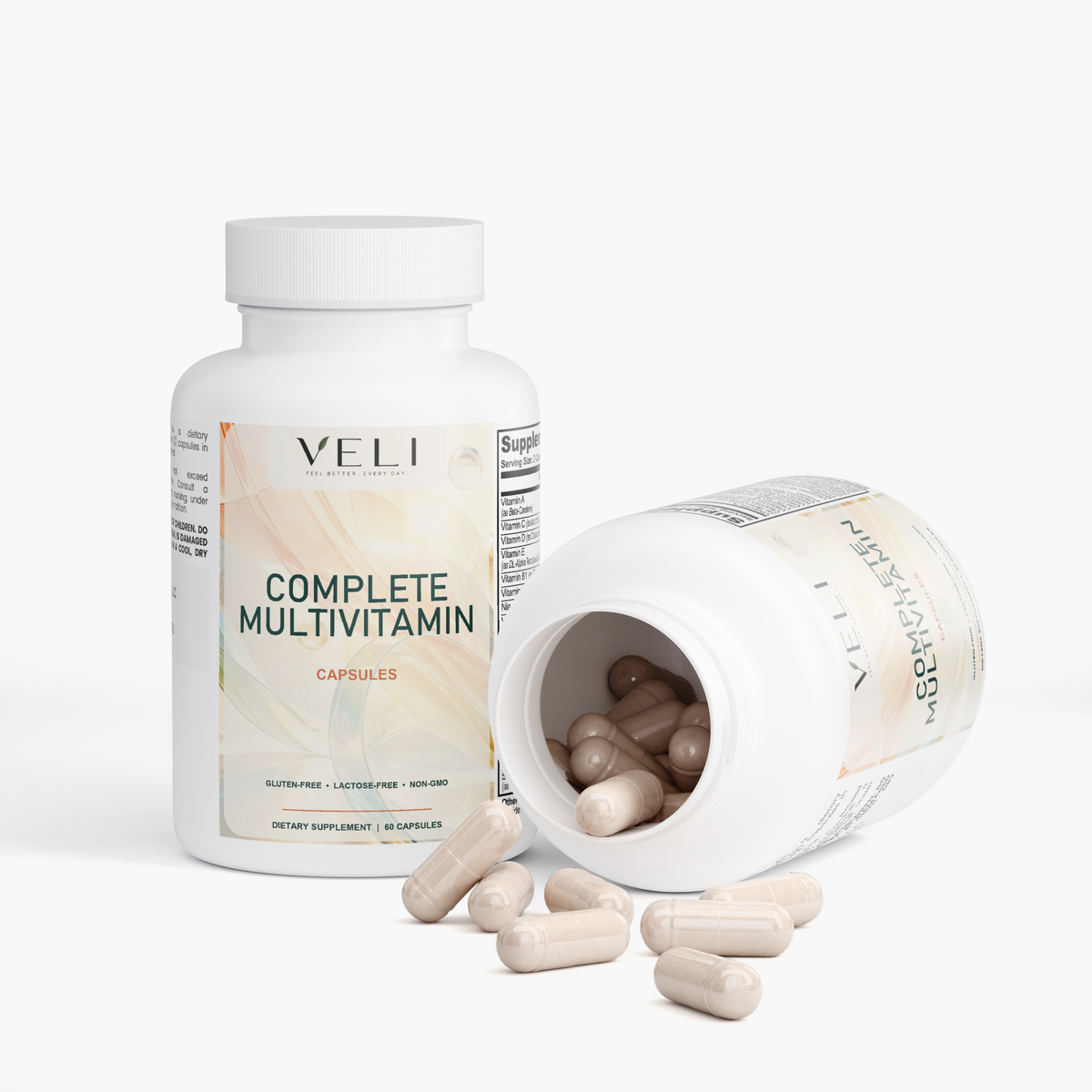 Complete Multivitamin by VELI, packaging detail, view 2
