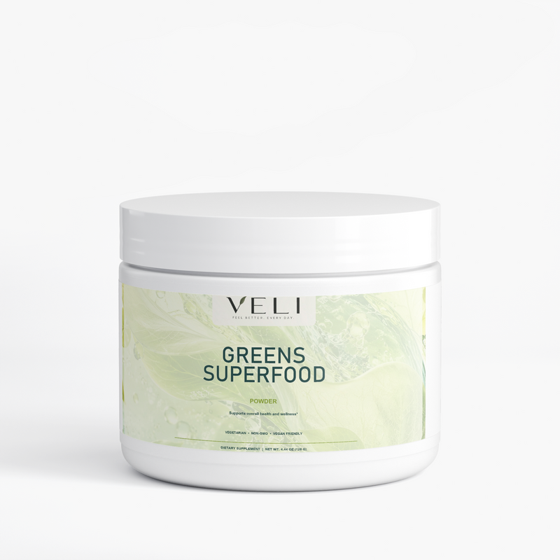 Greens Superfood by VELI, front product view
