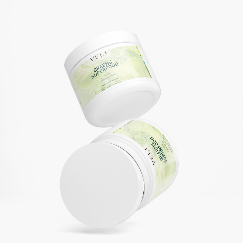 Greens Superfood by VELI, packaging detail, view 3