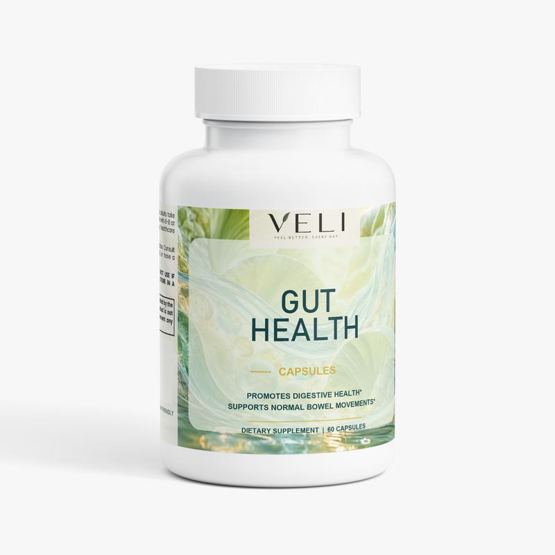 Gut Health by VELI, front product view