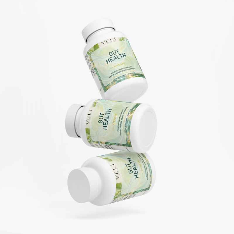 Gut Health by VELI, packaging detail, view 3
