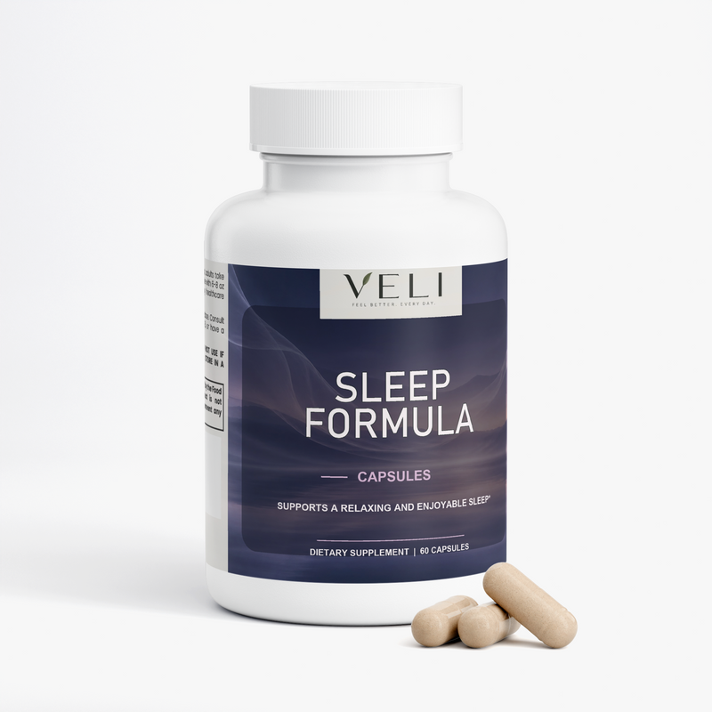 Sleep Formula by VELI, angled product view