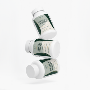 VELI Fruits + Veggies Capsules bottle group